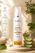 Amrit Kuti Sunscreen SPF 70 PA+++ | Broad Spectrum UV Protection