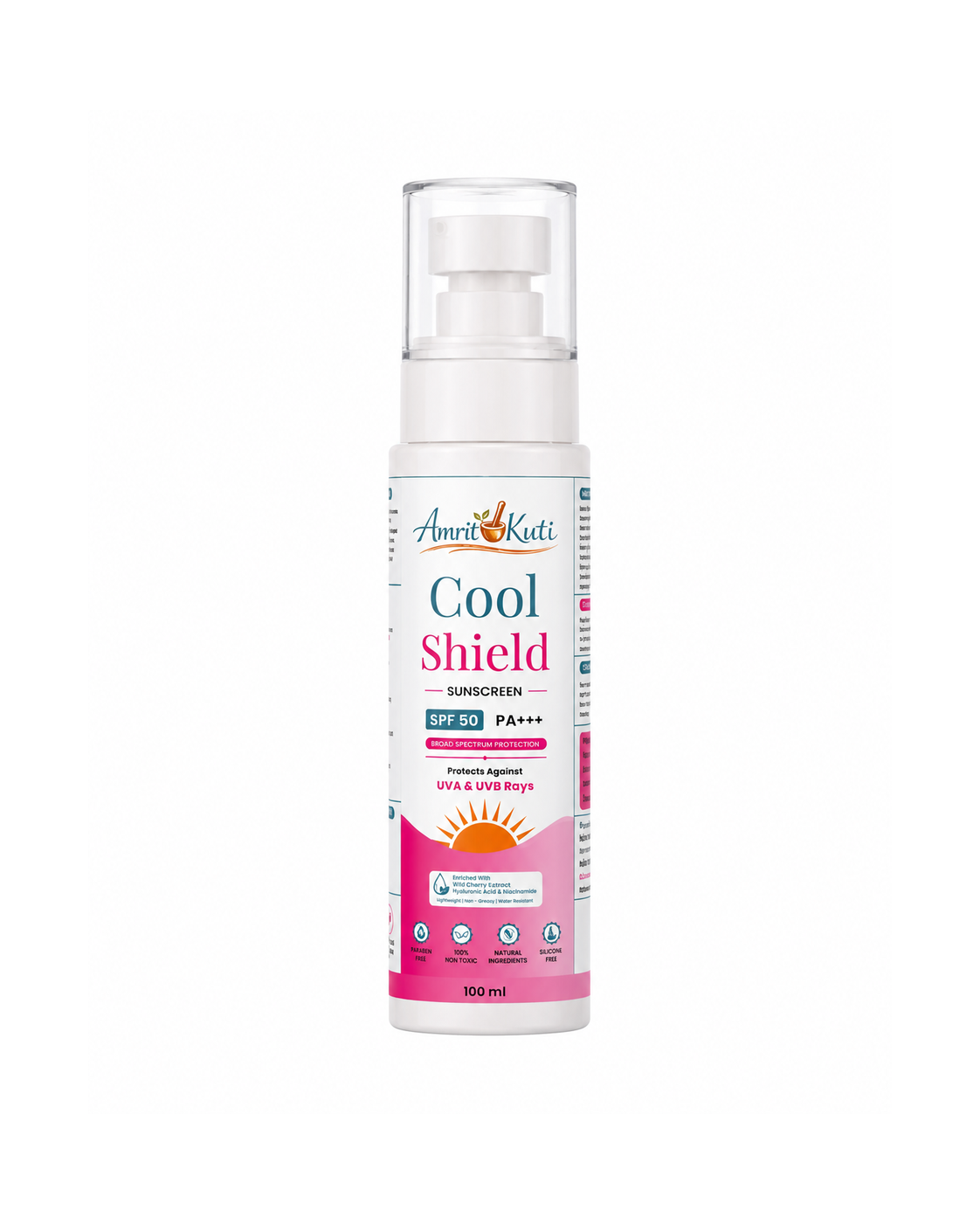 Amrit Kuti Cool Shield Sunscreen SPF 50 PA+++ 100ml