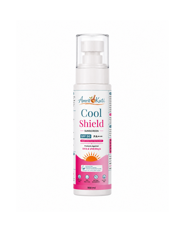 Amrit Kuti Cool Shield Sunscreen SPF 50 PA+++ 100ml