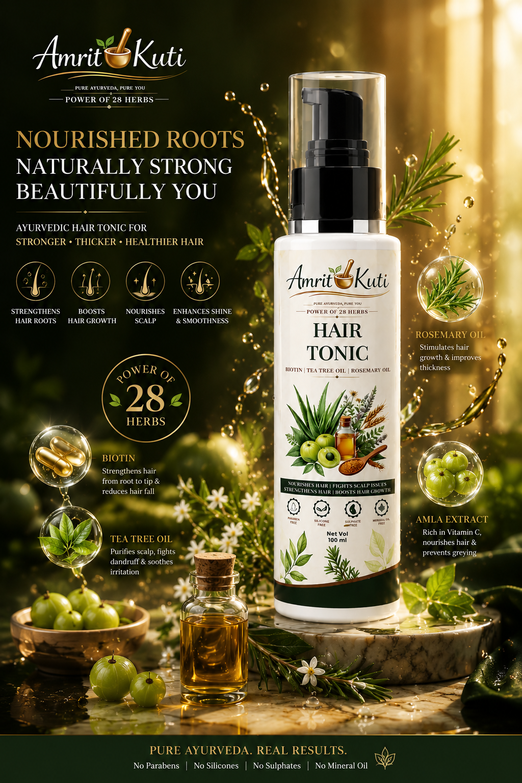 Amrit Kuti Hair Tonic