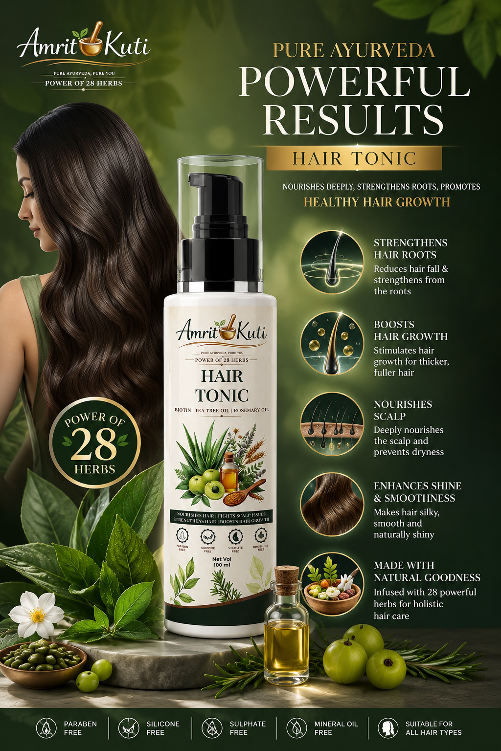 Amrit Kuti Hair Tonic