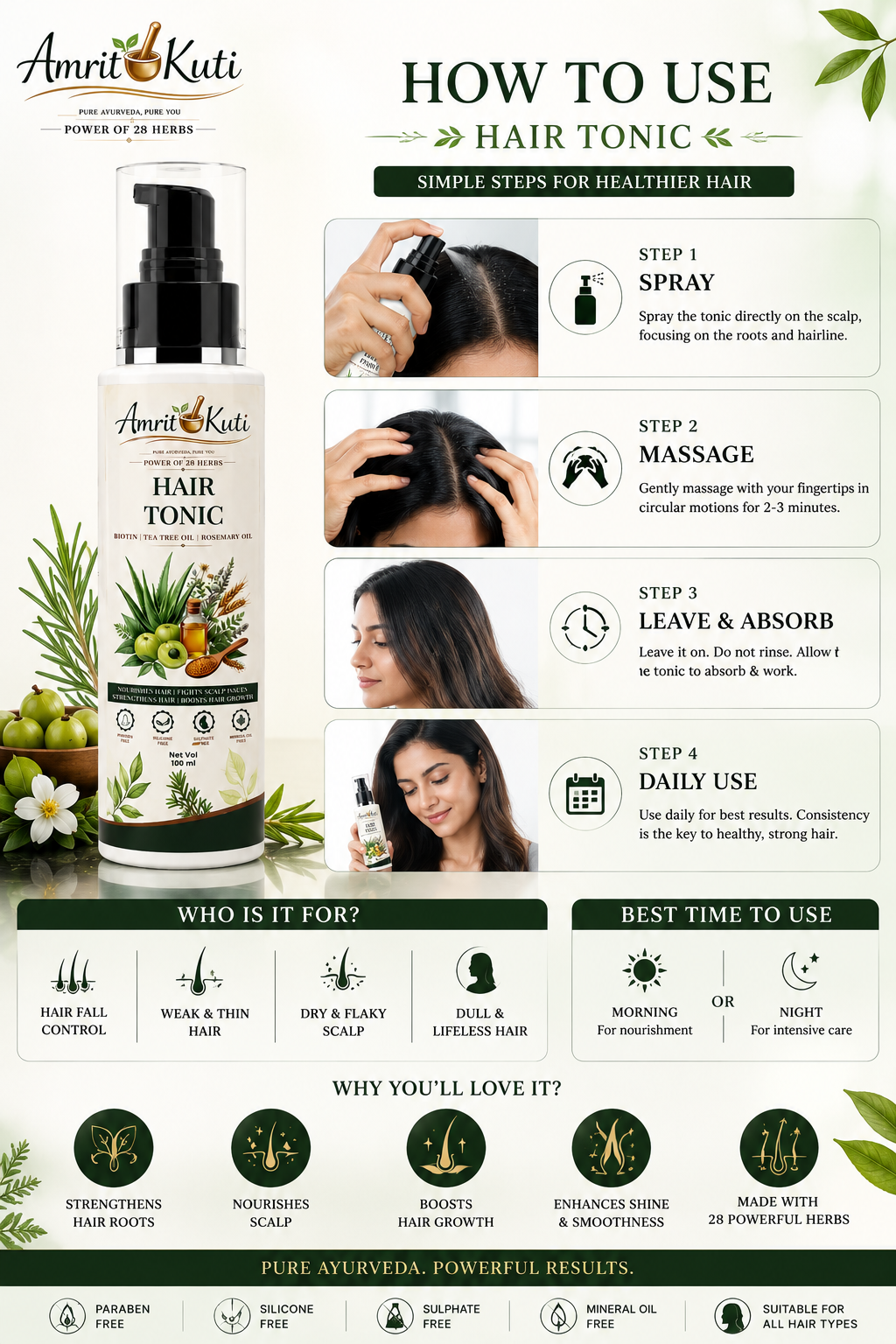Amrit Kuti Hair Tonic